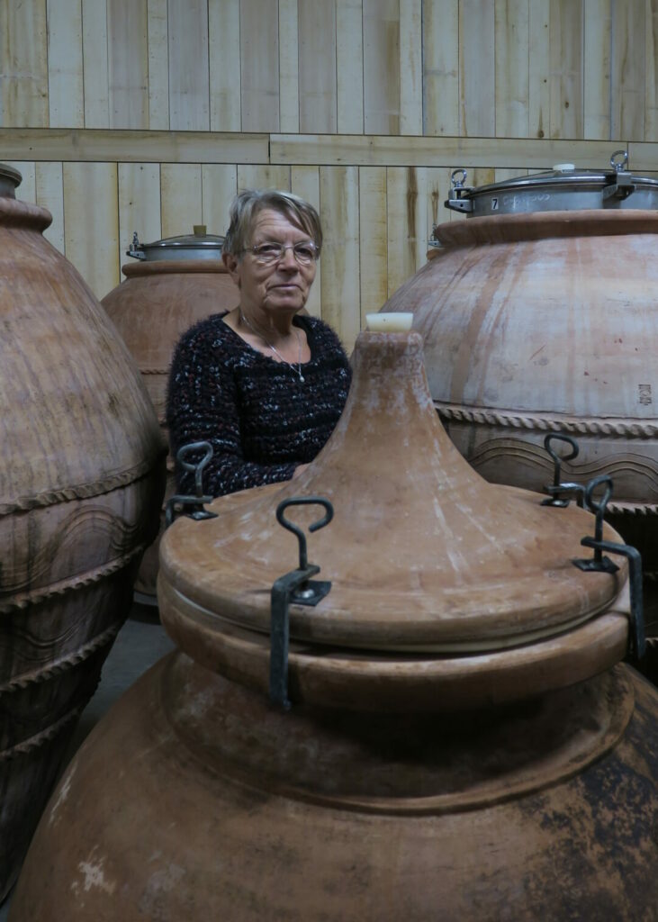 Visite du chai et des amphores