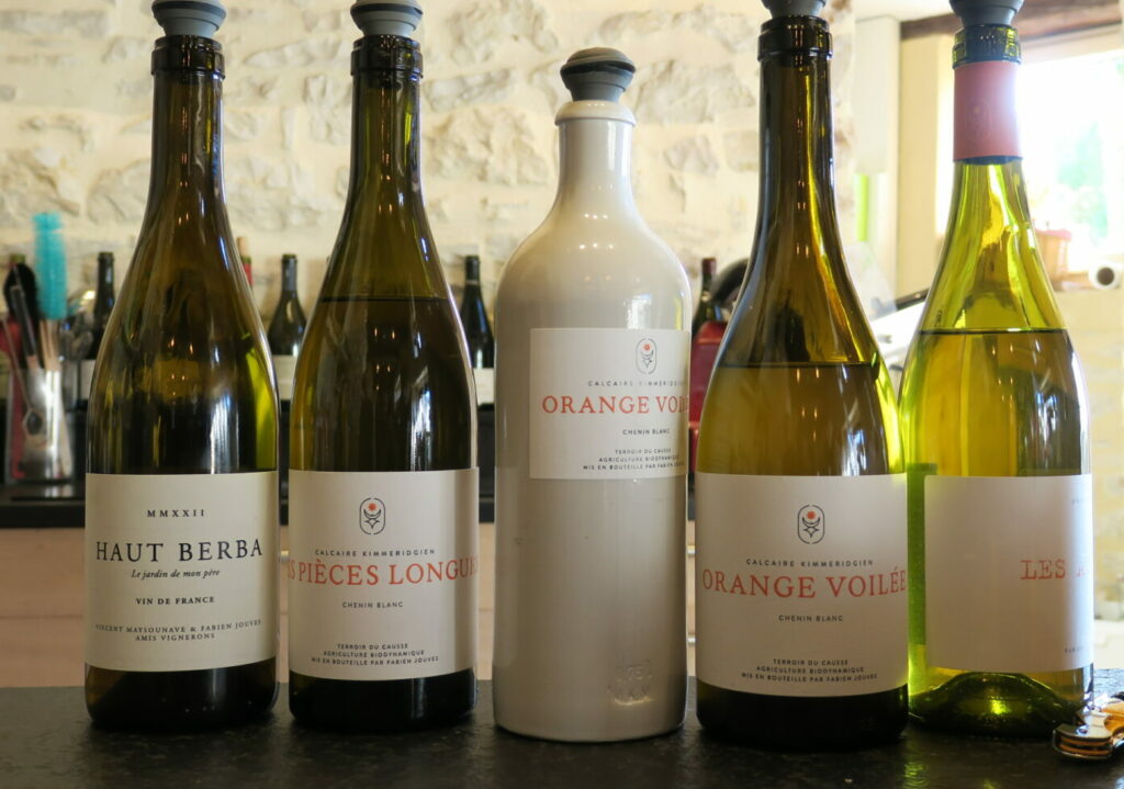 Dégustation vins blanc Mas del Périé
