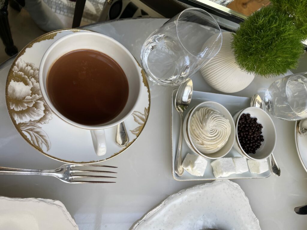 Chocolat chaud tea time