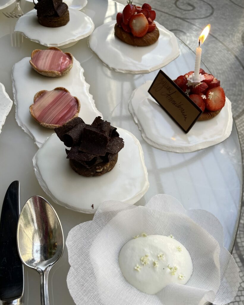 Pièces sucrées George V