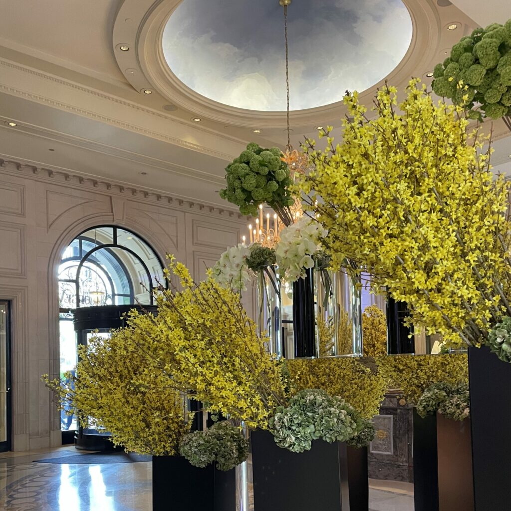 Hall d'entrée George V Paris