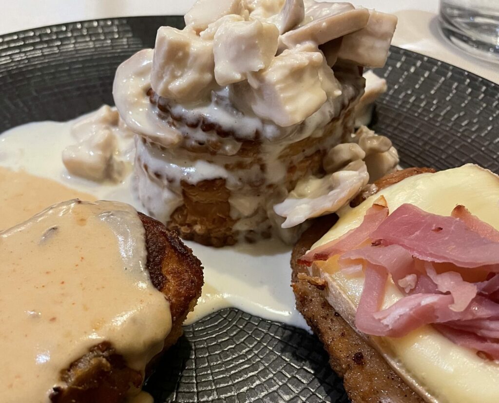 La Croix d'Or Sierentz cordon bleu bouchée à la reine
