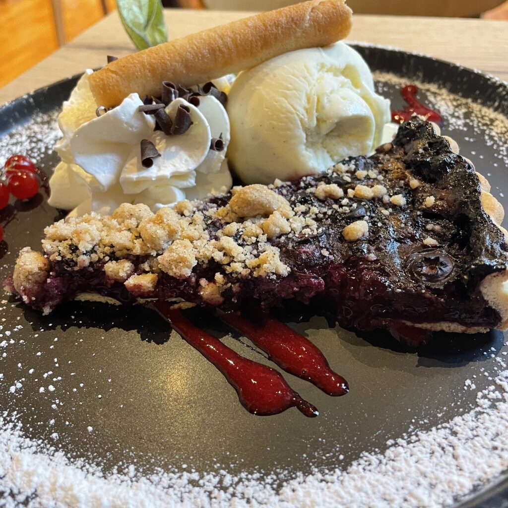 Tarte myrtille L'assiette d'Eguisheim