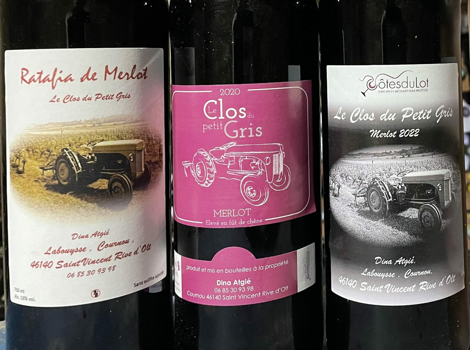 Ratafia Merlot Vins Clos du Petit Gris