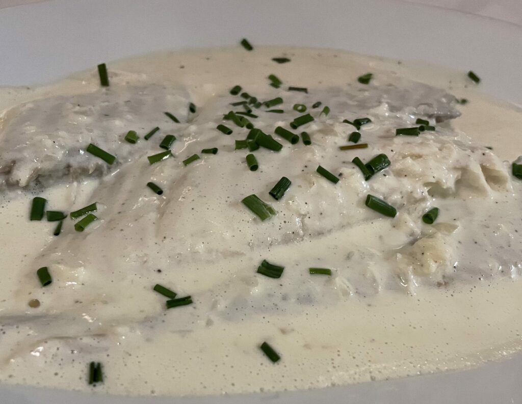 Brochet à la crème C'heu L'Zib restaurant