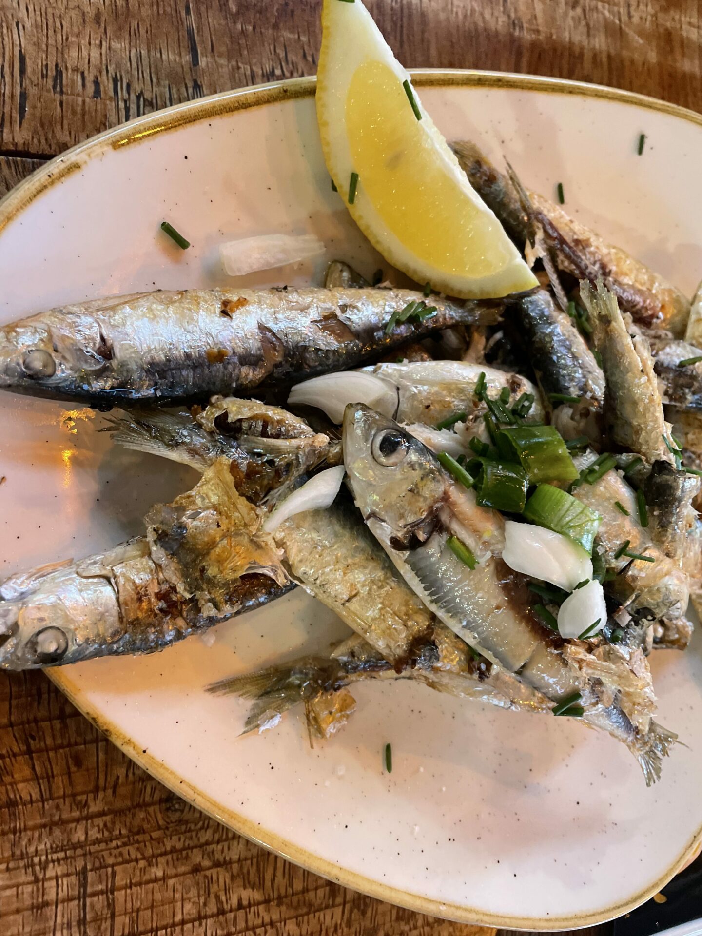 Sardines grillés Le Saint-Pierre Sète