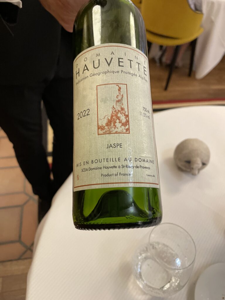 Domaine Hauvette Accord Mets-vins Manoir du Lys