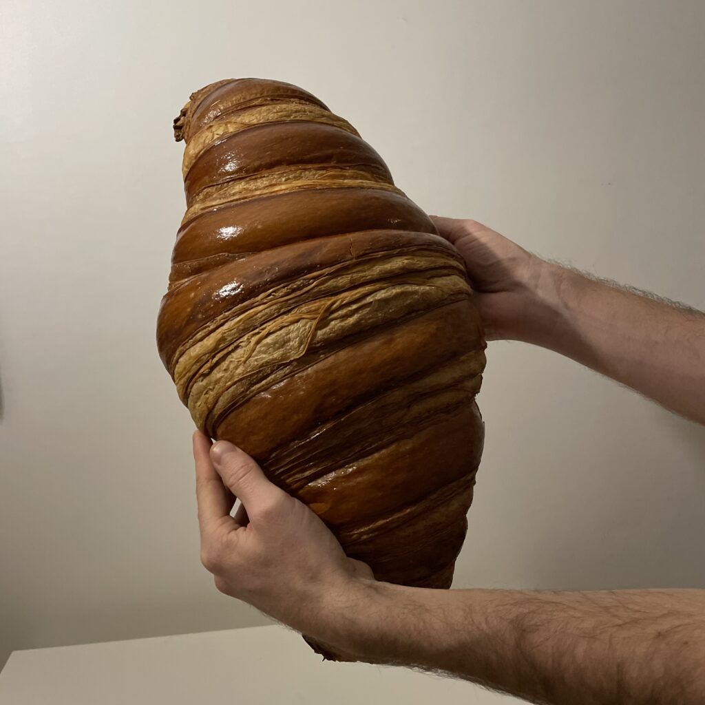 croissant XL géant Philippe Conticini