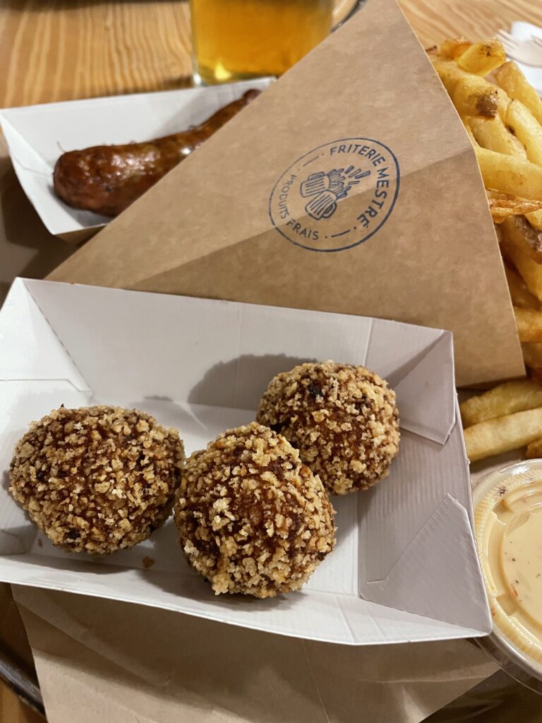 Croquettes friterie Mestré Lille
